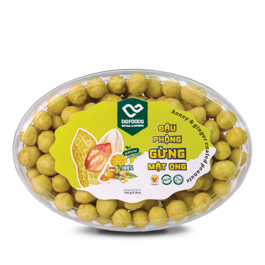 Đậu Phộng Gừng Mật Ong 160g